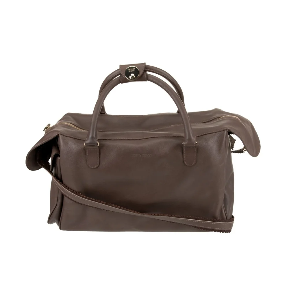 See By Chloe Chocolate Leather Satchel